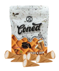 Coned Edibles MINT CHIP, Coned Edibles