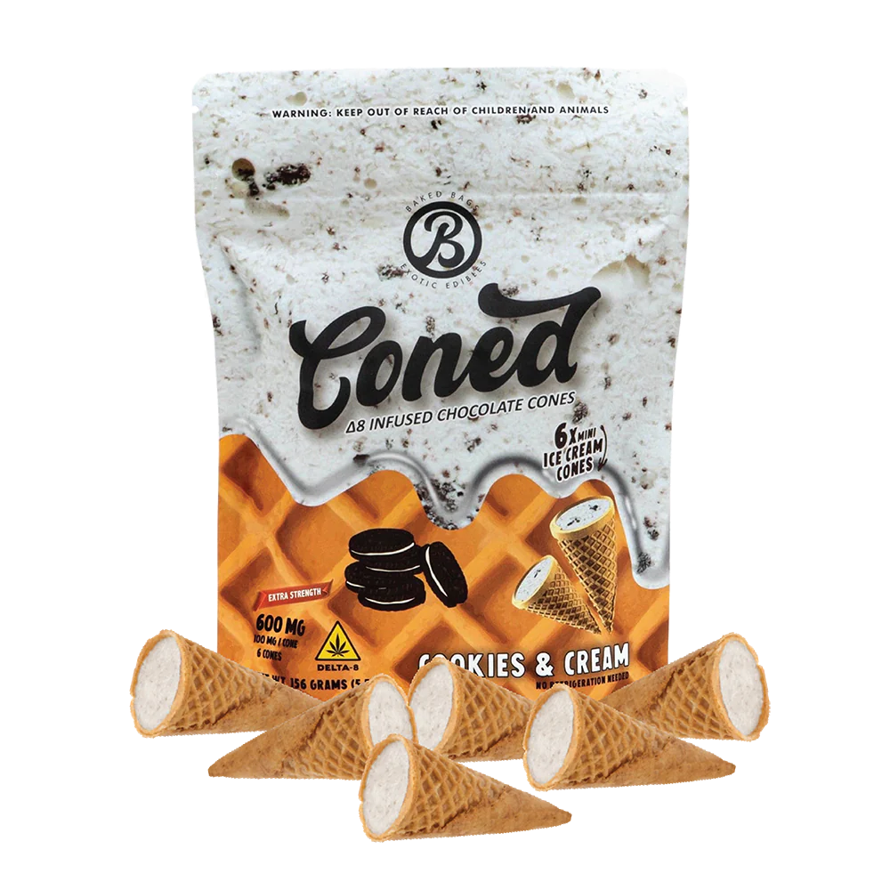 Coned Edibles MINT CHIP, Coned Edibles