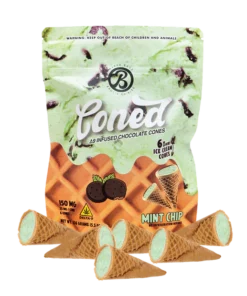 Coned Edibles MINT CHIP, Coned Edibles
