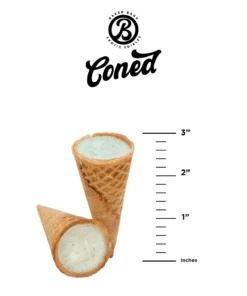 Coned Edibles MINT CHIP, Coned Edibles