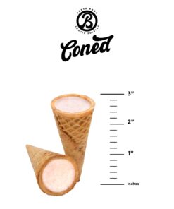 Coned Edibles STRAWBERRY SHORTCAKE,Coned Edibles